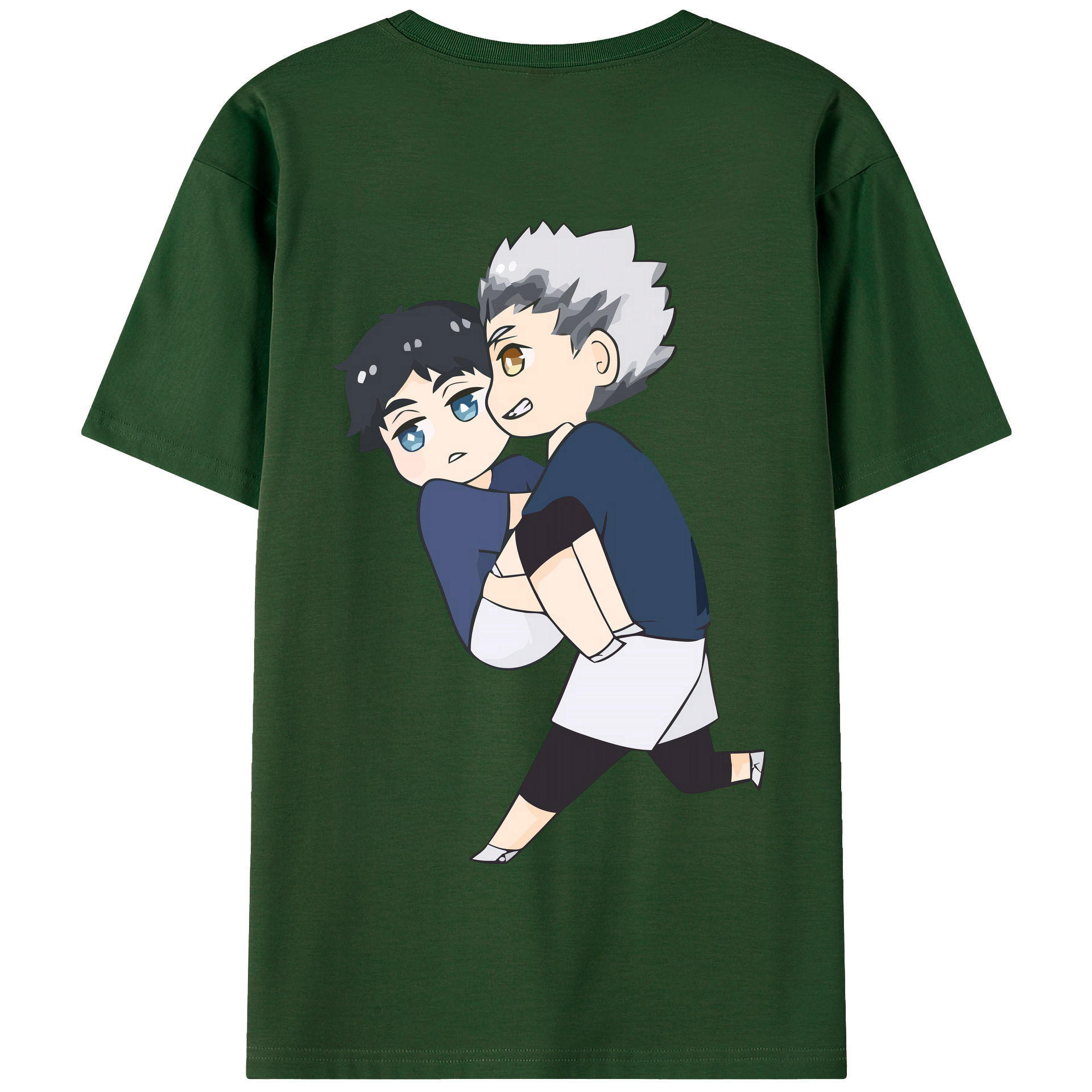 （画像用） ハイキュー!! Haikyu!! 綿100％半袖Tシャツ（背面プリント）